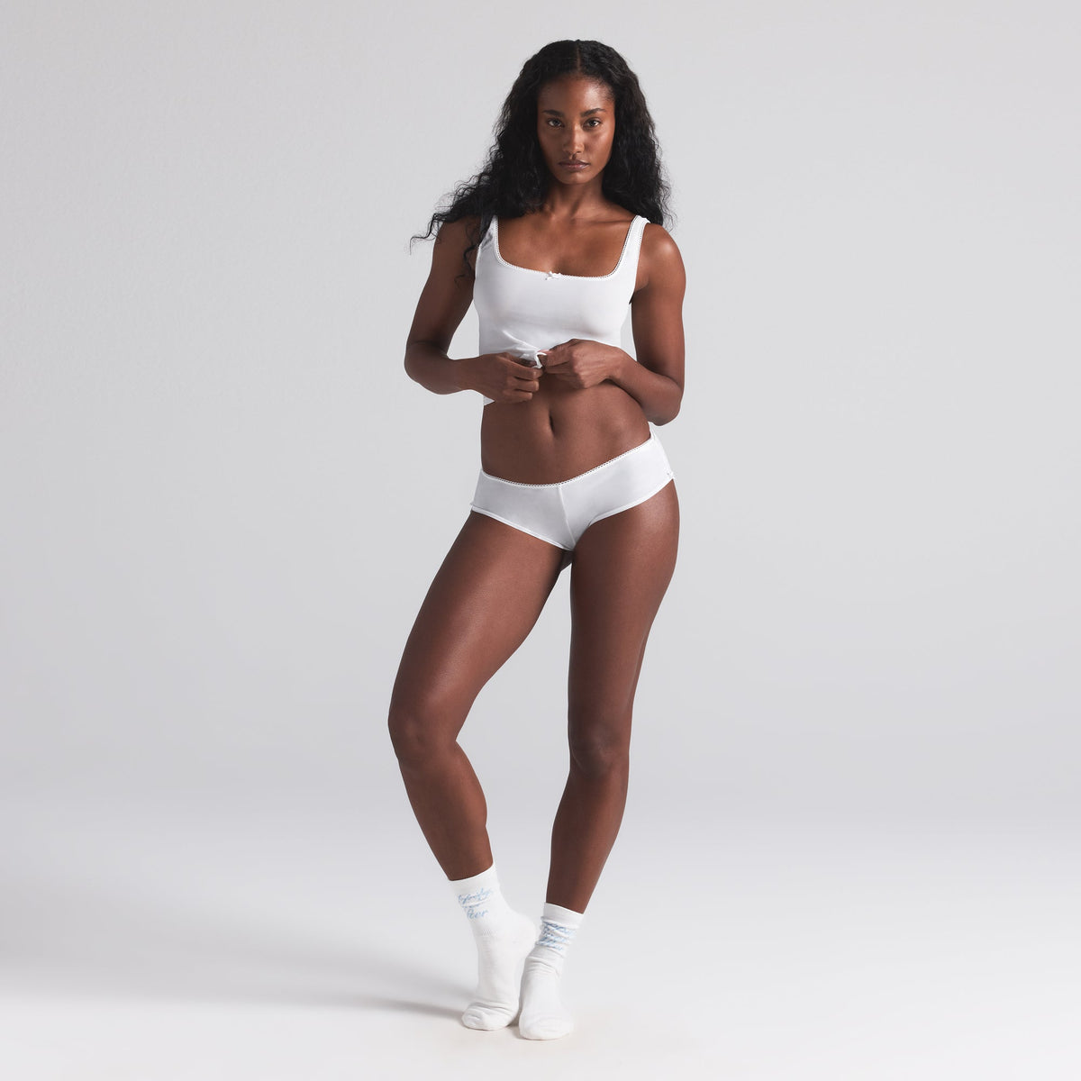FITS EVERYBODY PICOT TANK AND HIPSTER SET | MARBLE