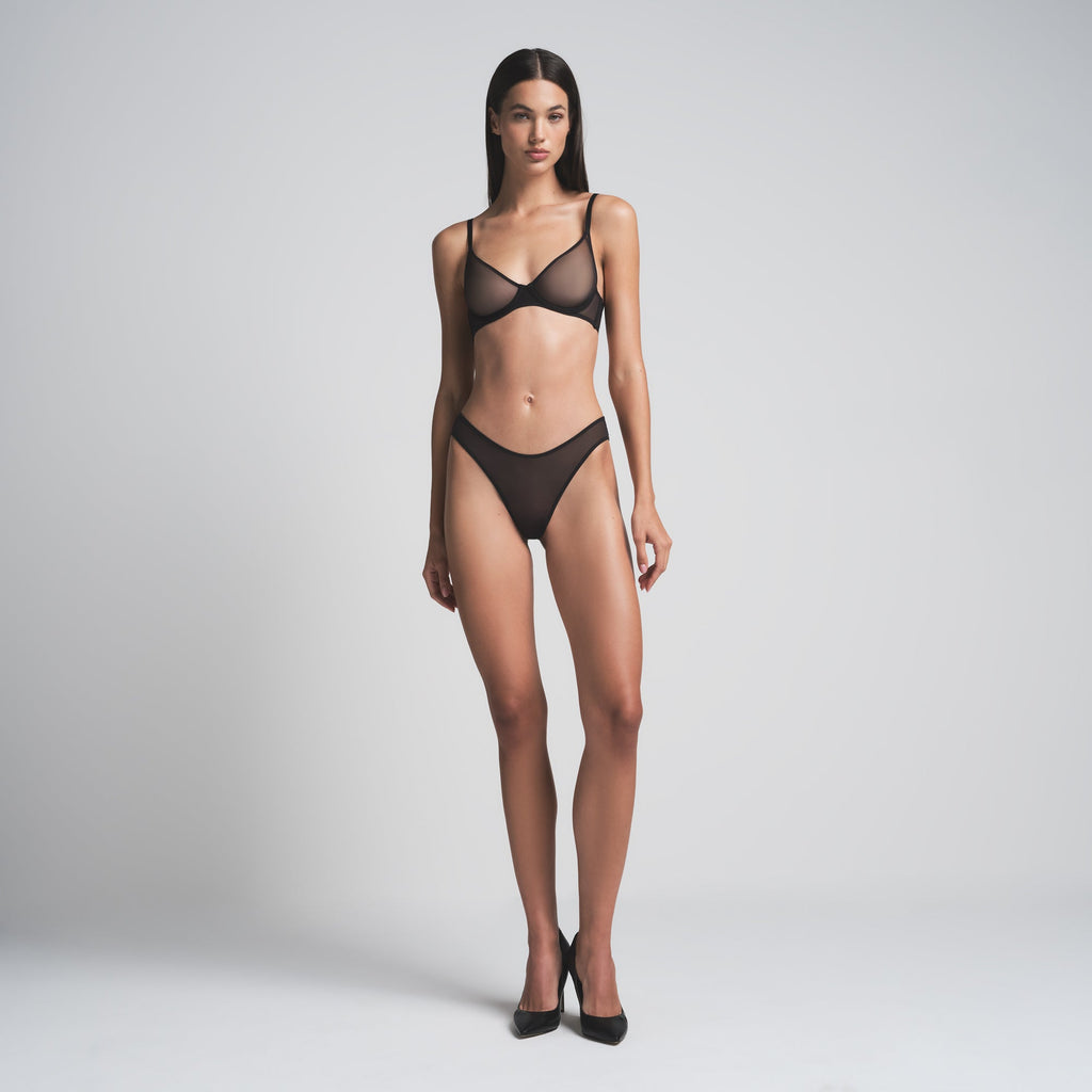 ULTRA FINE MESH BIKINI | ONYX