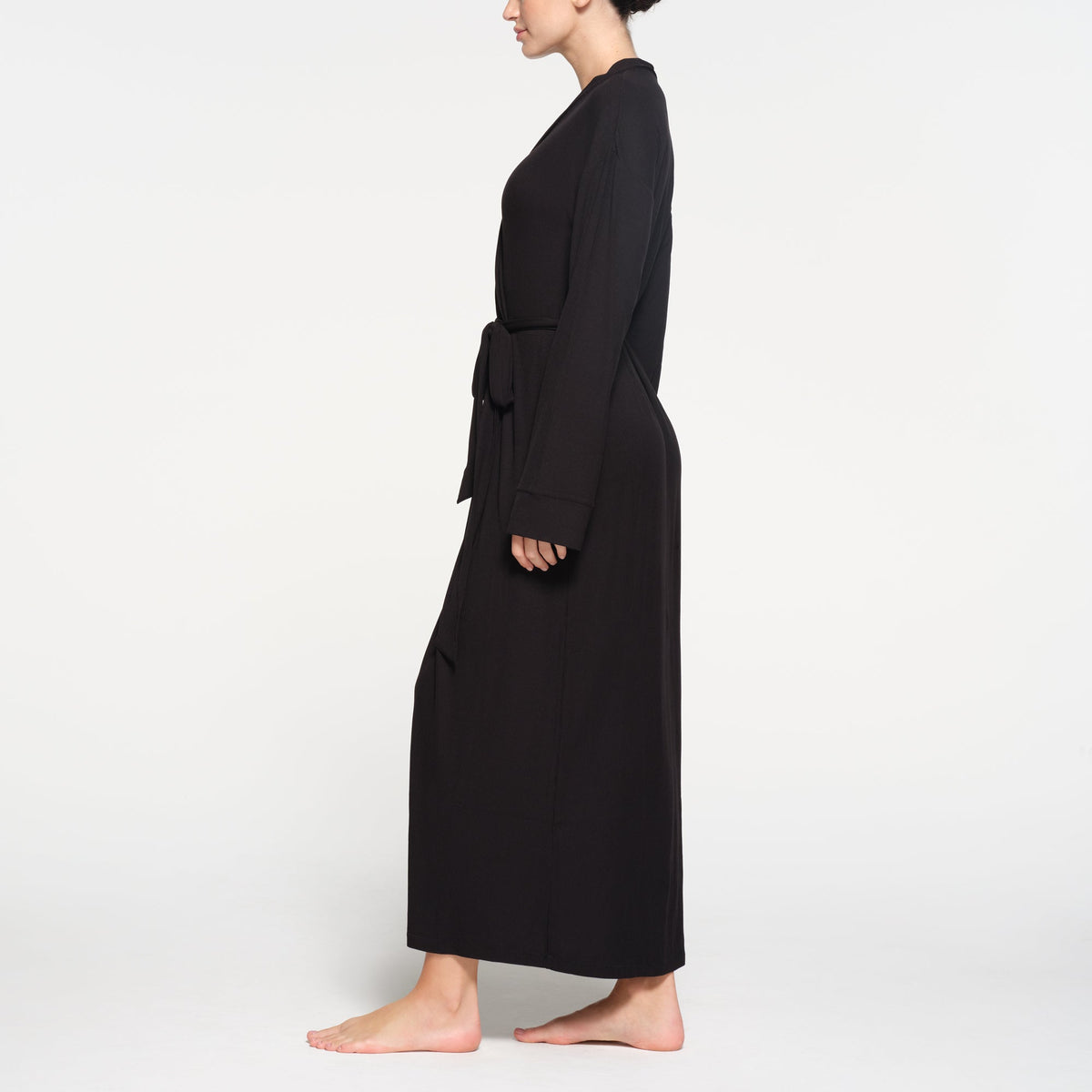 SOFT LOUNGE LONG ROBE | ONYX