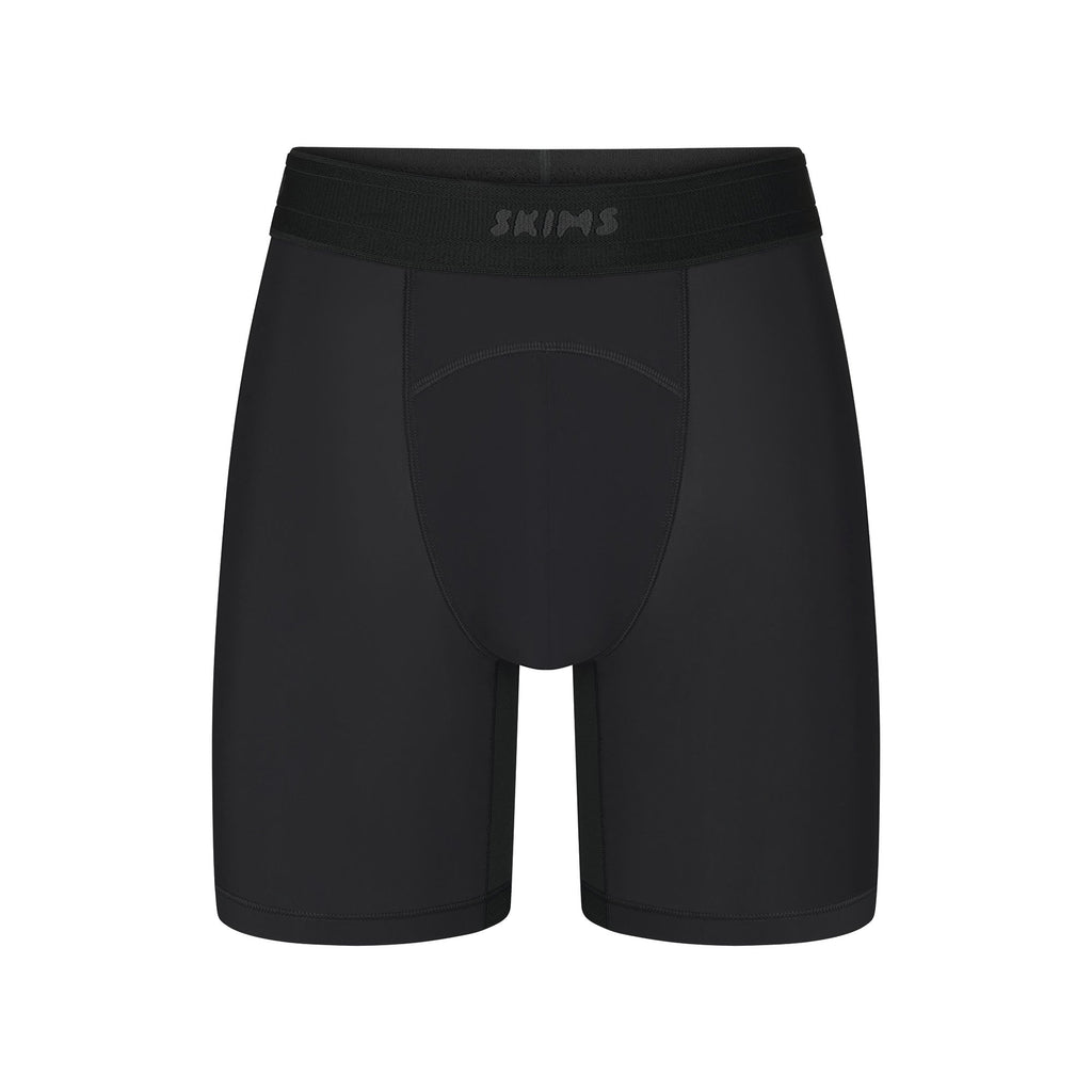 SKIMS FLEX MENS 7" BOXER BRIEF | OBSIDIAN