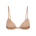 WIRELESS FORM TRIANGLE FRONT CLOSE SUPER PUSH-UP BRA | CLAY