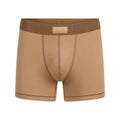 SKIMS COTTON MENS 3" BOXER BRIEF | RUSSET